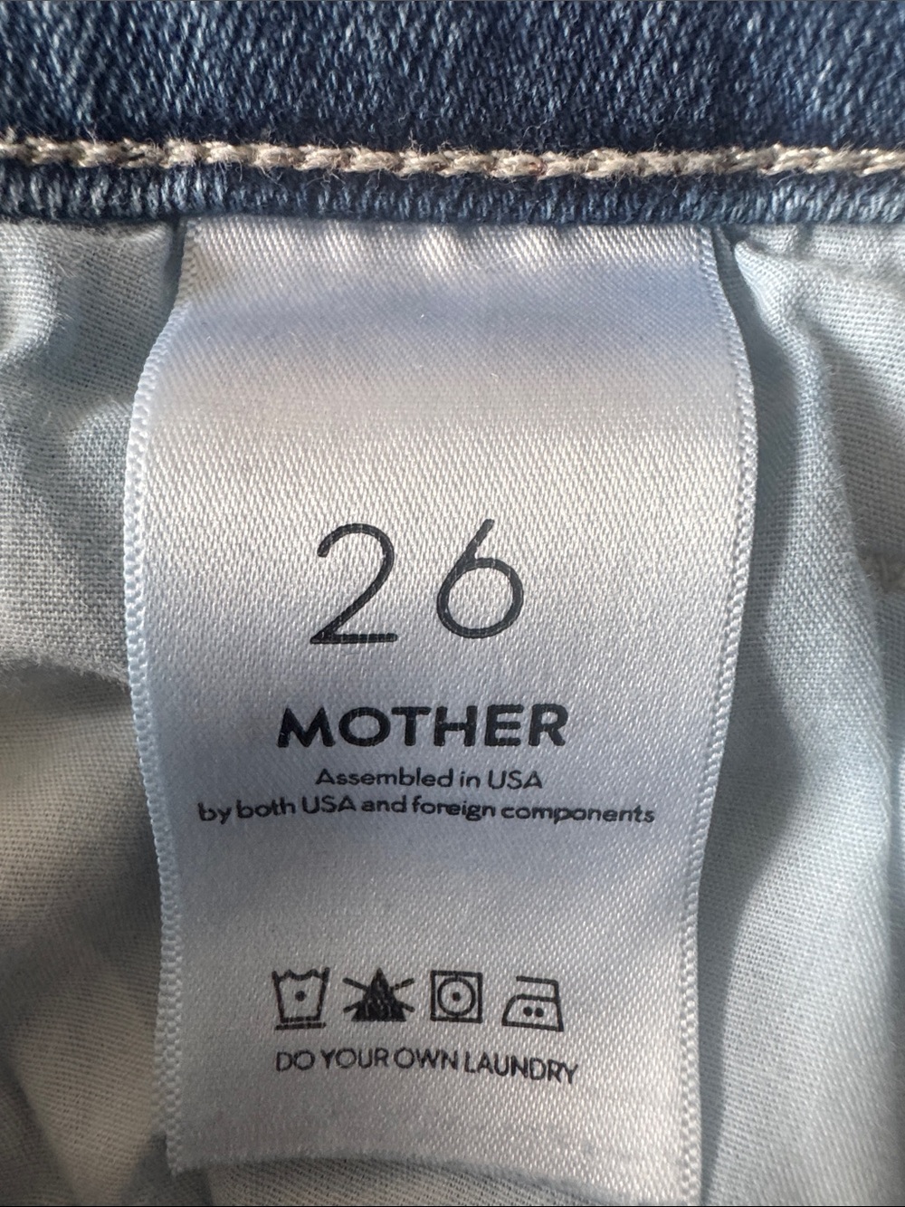 Mother The Ankle Fray in Satisfaction Guaranteed Size 26 - Picture 6 of 9